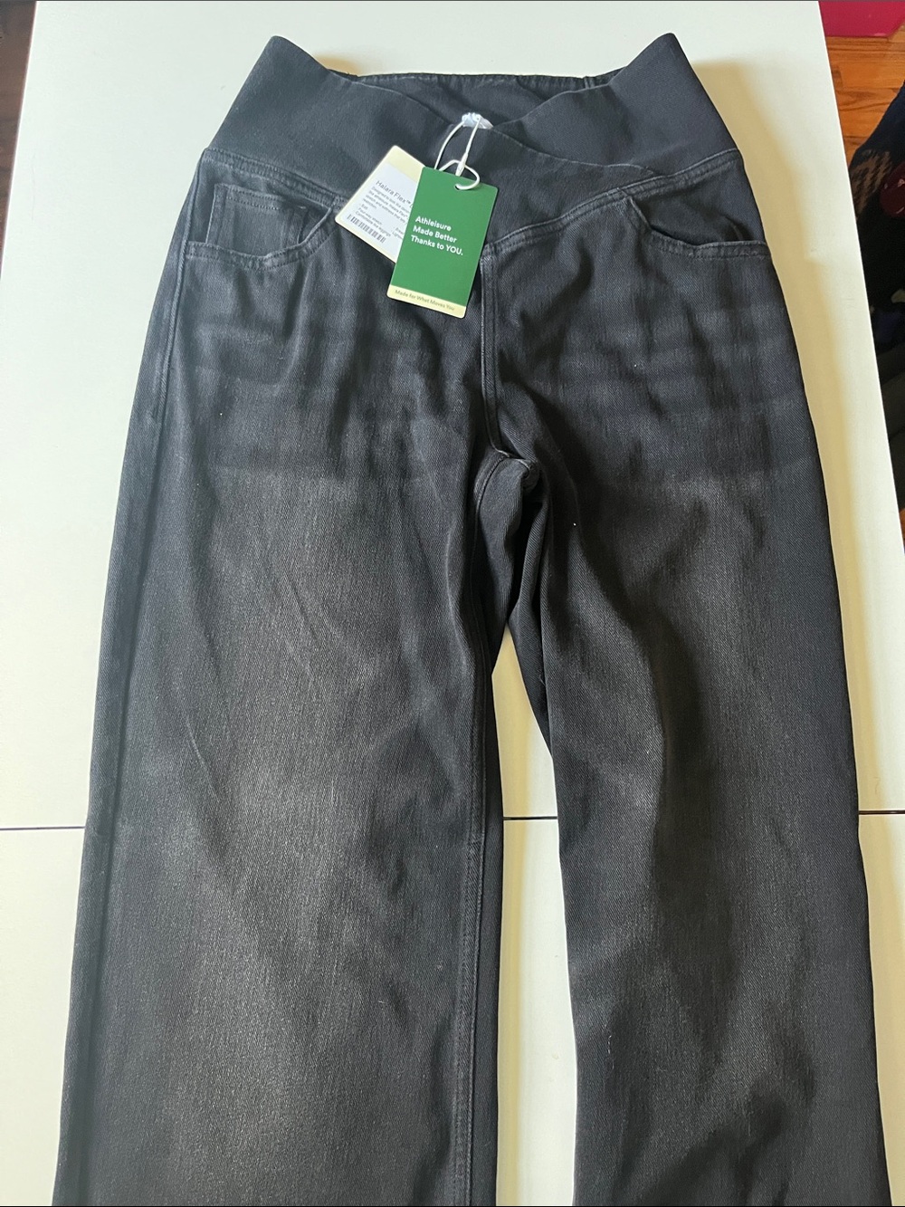Halara Flex Crossover High Waisted Black Pants